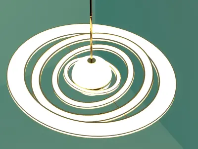 planet ceiling 3D model