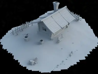 Fairy House 3D model