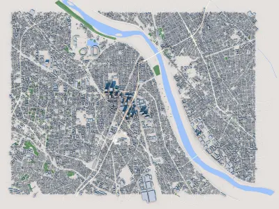 3 Tokyo City Japan  3D model