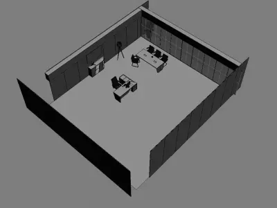 office interior md299 a17 3D model
