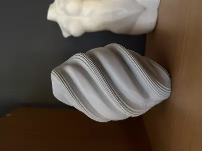 Swirl Lamp or Vase 3D model ready to print STL BLEND 3D print model