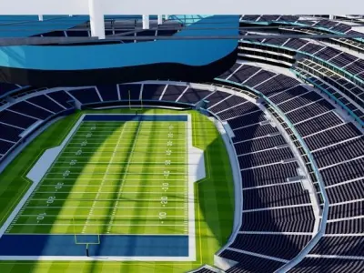 SoFi Stadium - Los Angeles - USA 3D model