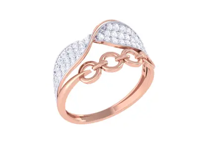  Women Ring MTL 3dm STL OBJ FBX Details 3D print model