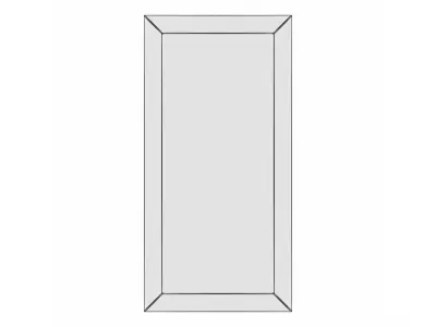 Mirror in a metal frame GZ-M1094 3D model