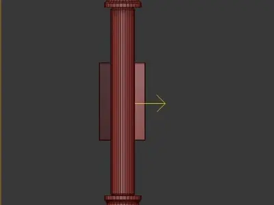 Wall Lamp LOFT HOUSE W-104 3D model