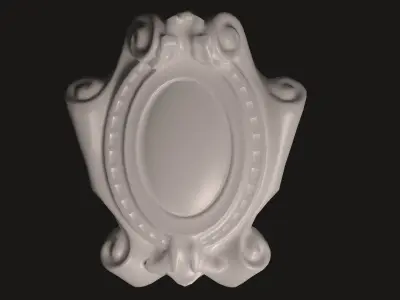 de0310b ornate ornament Low-poly 3D model