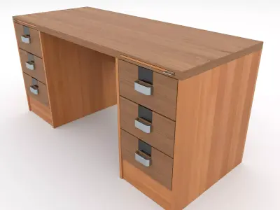 Office Table 3D model