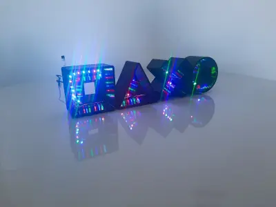 Playstation Icons Light Decorative Game 3D print model