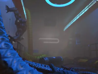 Big Freakin Pack  Low-poly 3D model