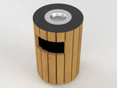 Trash Can 3D model