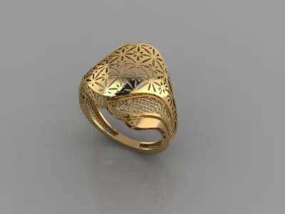 turtorial ring 3D print model