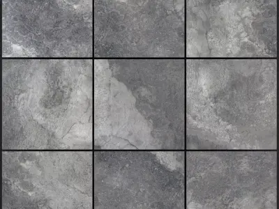 Yurtbay Seramik Bizantino Argento 300x300 Set 1 3D model