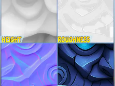 Stylized Wall Seamless Texture Texture 93