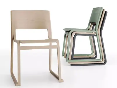 Simon Pengelly Theo Chair 3D model