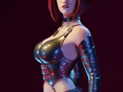 Blood Rayne by E S Monster 3D print model
