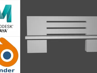 Banking - Banca 3D model 3D model 3D model 3D model