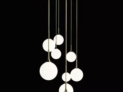 Restoration Hardware Whitney Chandelier 3D model