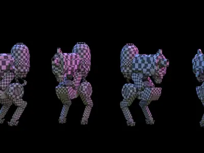 Valorant Killjoy Gun Bot Low-poly 3D model