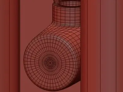 Dallas chandelier 3D model