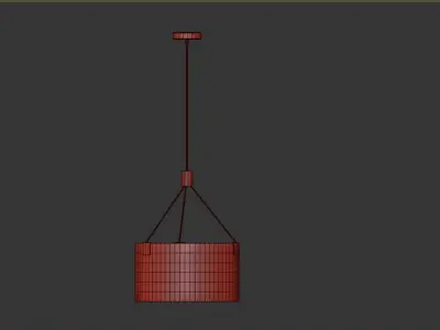 TORTOLA 1 Suspension lamp 3D model