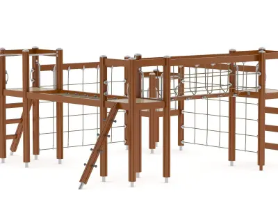 Lappset Motoric Track 05 3D model