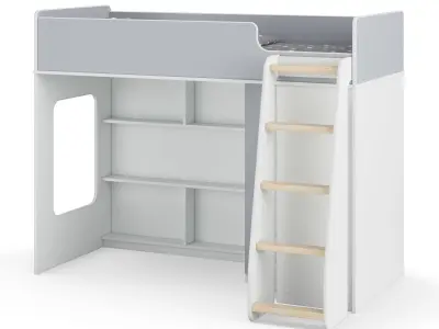 Legenda K42B with LP42A childrens modular bed 3D model