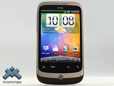 HTC Wildfire - 2010 3D model