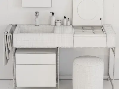 Ceramica Cielo Narciso Washbasin  3D model