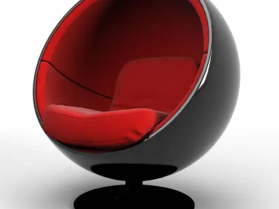 Ball chair 3D model