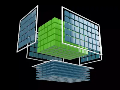 Tensor Operations Concept Model v1 002 Low-poly 3D model