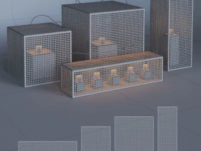 Fez Lantern Gandia Blasco 3D model