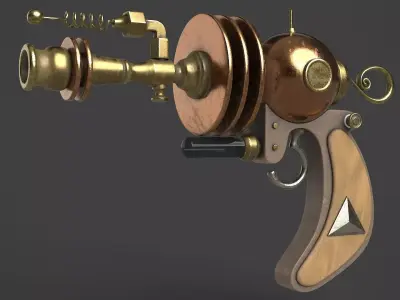 Fantasy Gun 15 3D model