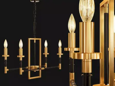 Refraktika Chandelier 3D model