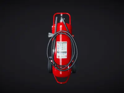 Fire Extinguisher 01 3D model