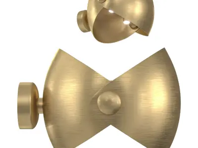 Zeta Wall Lamp 3D model