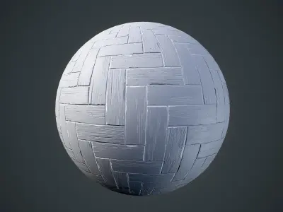 Old parquet - Substance Designer Texture