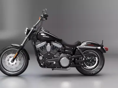 FXDBI Street Bob 3D model