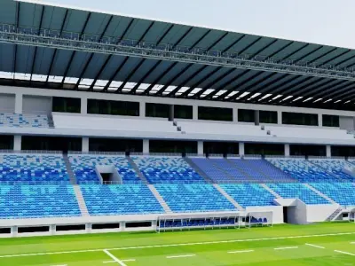 Kumagaya Rugby Ground - Japan 3D model