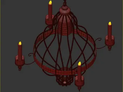 APPELVIKEN Chandelier 3D model