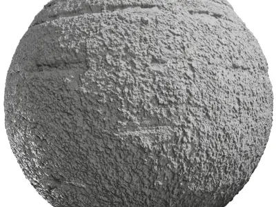  Cement Wall 01 - Scanned PBR Texture 4K Resolution Texture