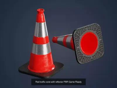 Traffic Cone Game-Ready Pack