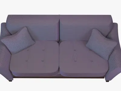 Stylized Couch 3D model
