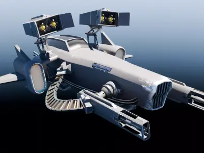 BibopJr Spaceship 3D model