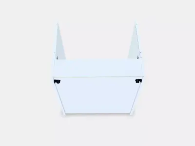 ENHET Mirror cabinet with 2 doors Low-poly 3D model