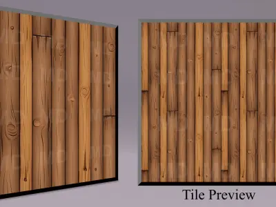 Cartoon Wood Textures Pack 33 - 10x PNG  Texture