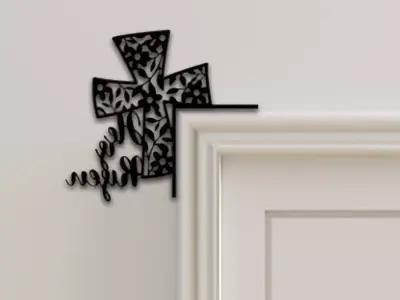 Jesus Door Corner Decor 3D print model purchase