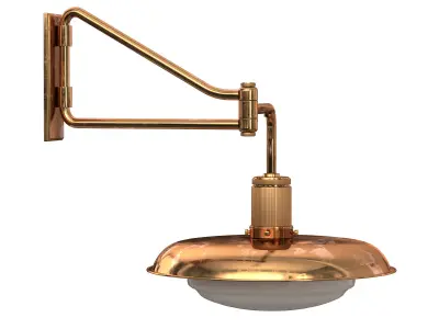 OSCAR SCONCE METAL SHADE 3D model