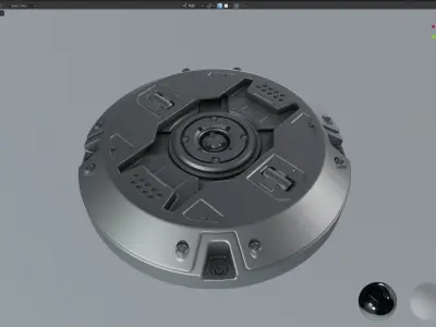  Mecha sci-fi  showcase printable model 3D print model