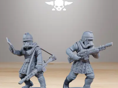 GrimGuard Vexillatio 3D print model