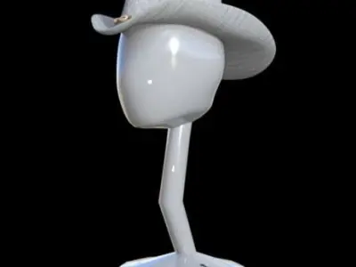 light hat 3D model